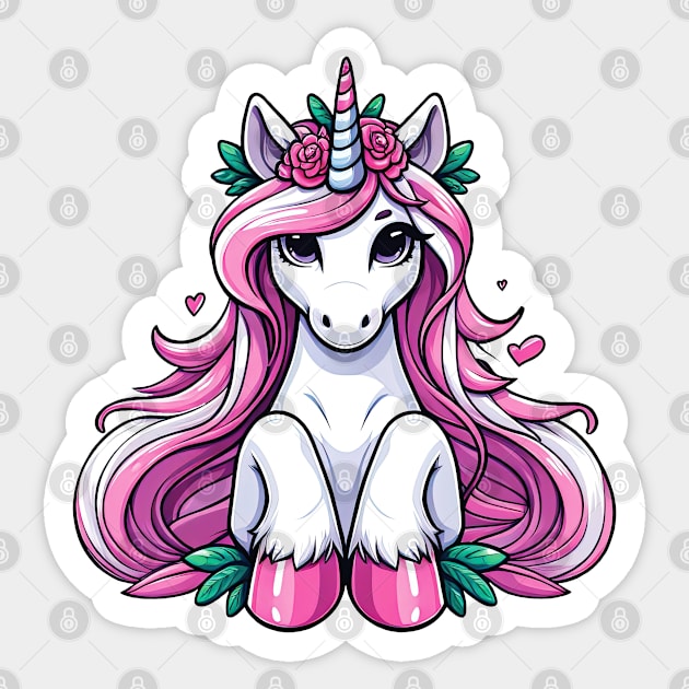 Unicorn S02 D05 Sticker by Houerd
